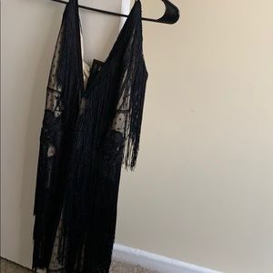 Sexy tassel strap dress
